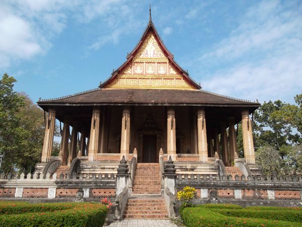 Vientiane temple Haw pha Kaew