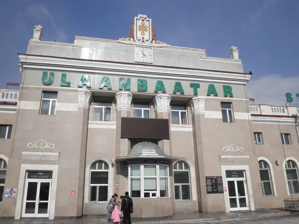 Transsiberien gare d’Oulan-Bator