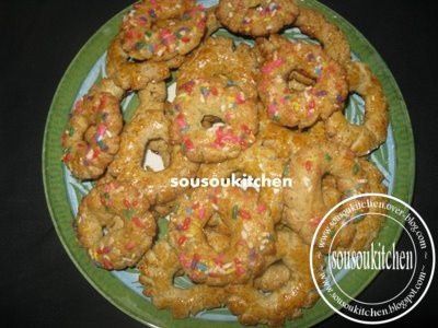 Gateaux Marocains aux Fenouilles (Kaâk Safi)