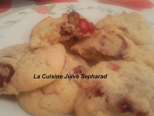 cookies cranberries