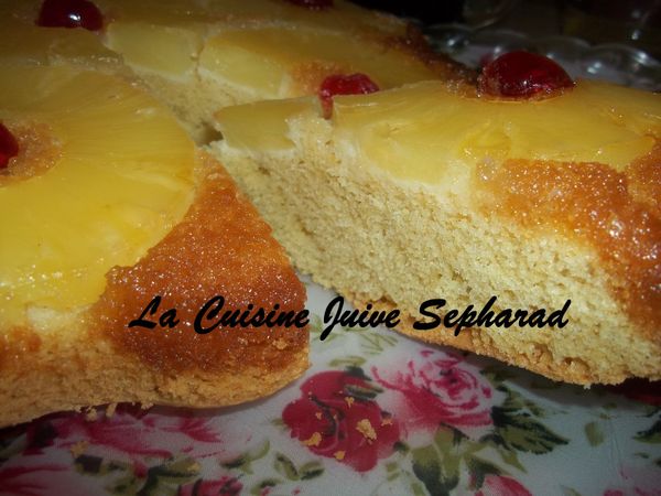 gateau renverse a l`ananas1