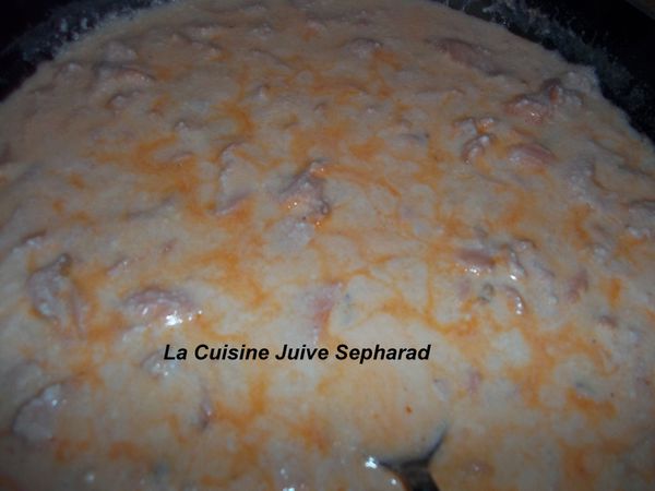 sauce tagliatelles au saumon