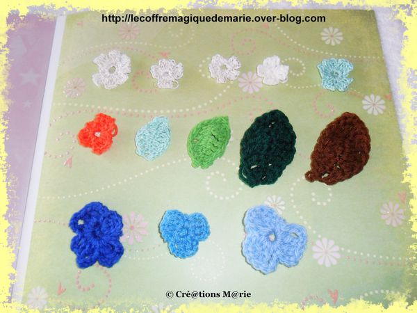 crochet 4 fleurs