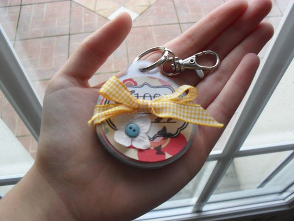 Scrap'Ines Porte-cles 2