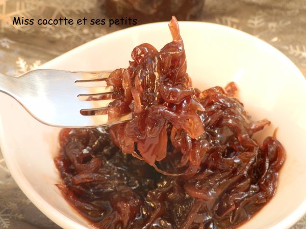 Confit d'oignon au miel - Le blog de miss cocotte et ses petits