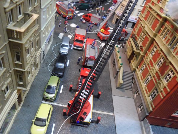 incendie diorama 1:87 b