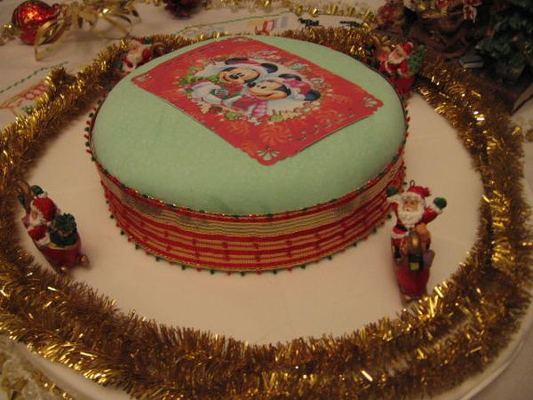 Gâteau Noël Disney 020