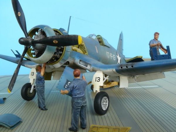 diorama F4U Corsair g