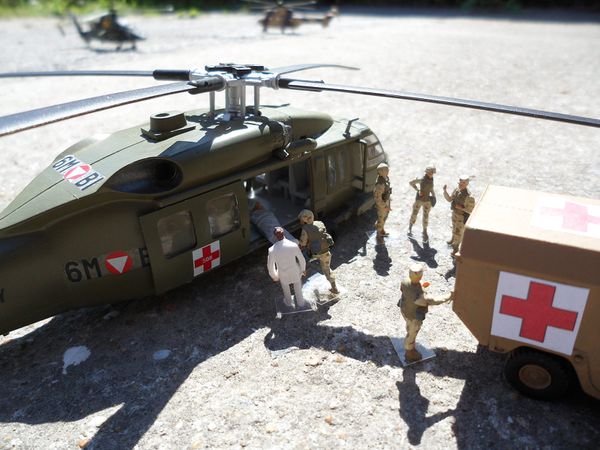 diorama afghanistan combat rescue 26