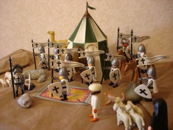 playmobil croise templiers croise