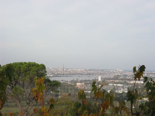 BOULIAC - vue sur Bordeaux