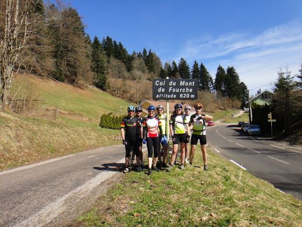 DSC04378 Equipe VT col du Mont de Fourche