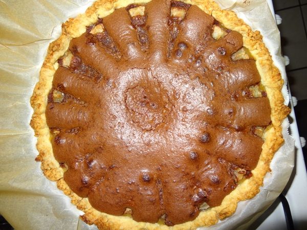 TARTE POIRE CHOCOLAT