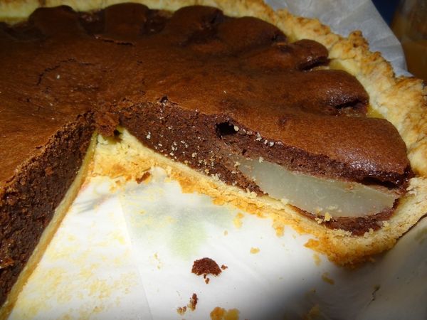 TARTE POIRE CHOCOLAT