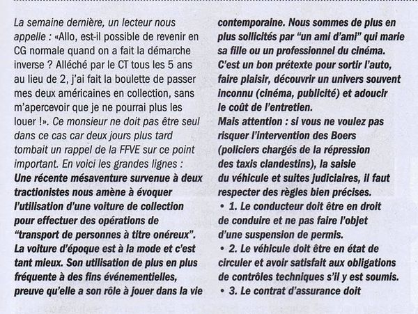 CG collection - location - LVA 17 juin 2010 n°1416 2