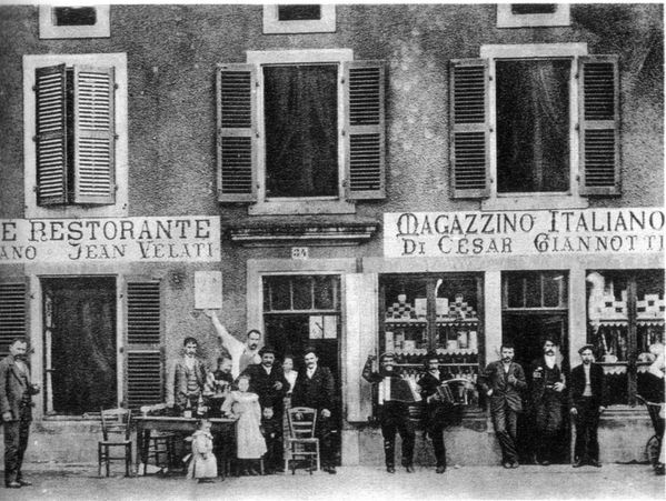 Restaurant et magasin d'alimentation italien en Lorraine Jo