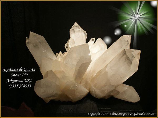 GM.007. Epitaxie de Quartz. Arkansas. USA