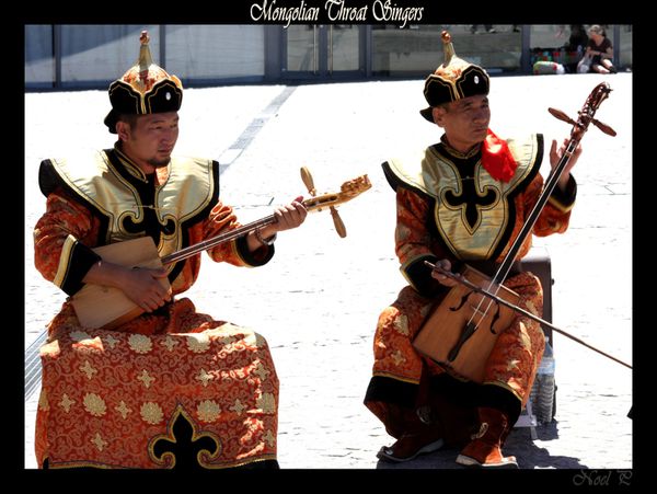 Mongolian throat singers