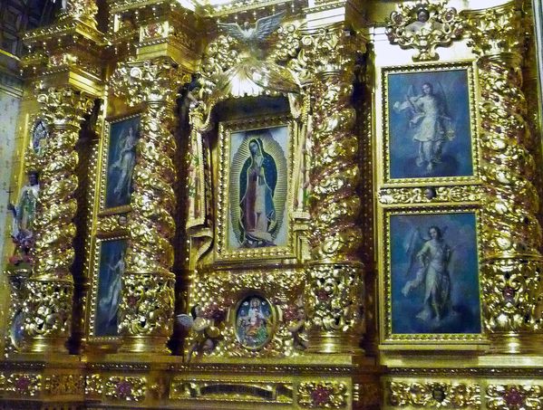 Oaxaca Eglise Santo Domingo autel (2)