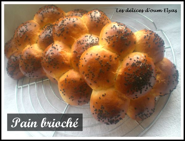 Pain brioché de Ratiba