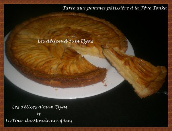 Tarte aux pommes pâtissière à la Fève Tonka (3)