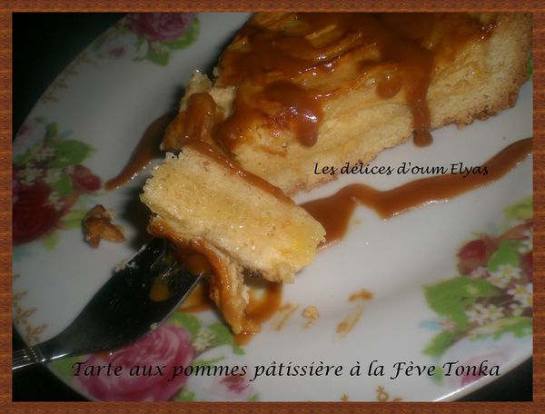 Tarte aux pommes pâtissière à la Fève Tonka (6)
