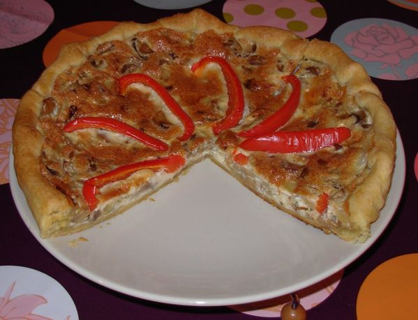 Quiche chèvre-oignons confits2