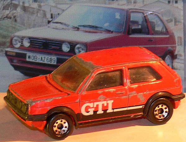 37 VW Golf II GTI MATCHBOX 1985