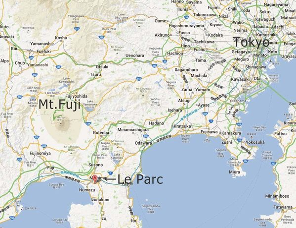 map kakitagawa parc