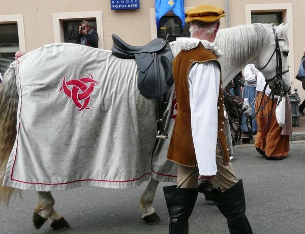 ANET 29 mai 2010 - le cheval blanc de Diane de Poitiers