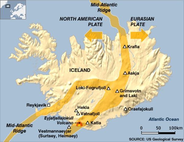 Islande volcans et faille article blogouvert