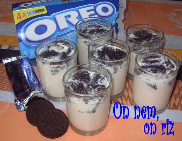 Yaourts aux cookies Oreo1