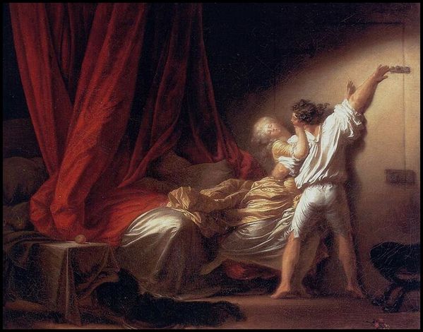 Le Verrou Jean-Honoré Fragonard 1774 1778