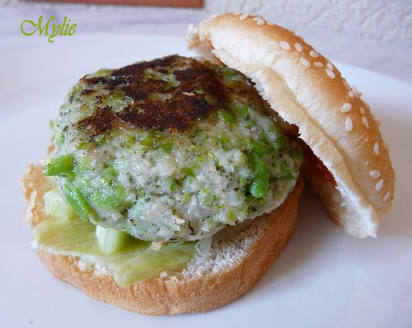 hamburger de poisson à la thaïe 2