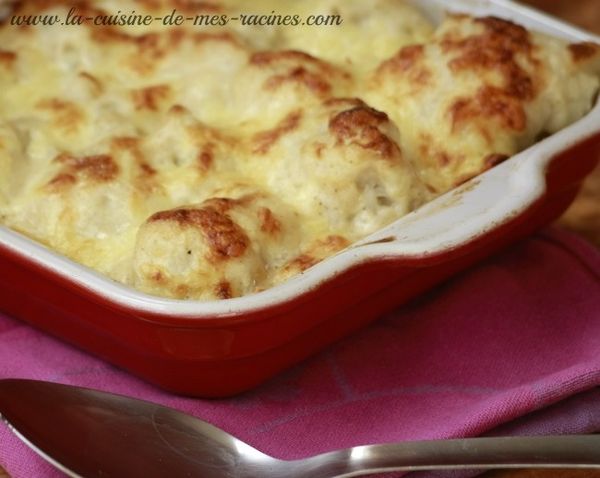 gratin de chou fleur