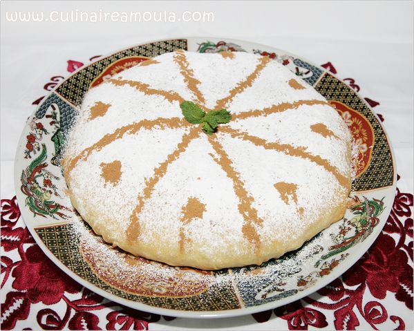 Recette de Pastilla au poulet à la marocaine, une recette de cuisine Marocaine