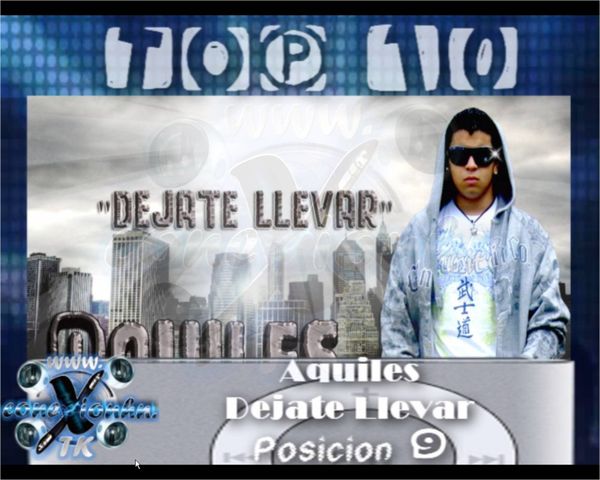 Conexion HN Top 10 Music Aquiles Dejate Llevar