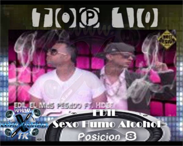 Conexion HN Top 10 Music Edil Sexo Humo Alcohol