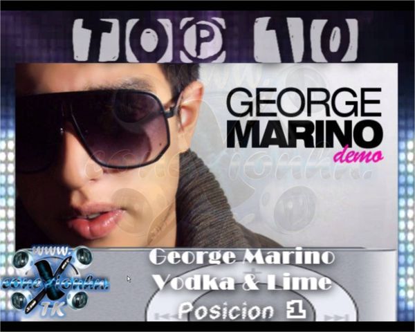 Conexion HN Top 10 Music George Marino Vodka y lime