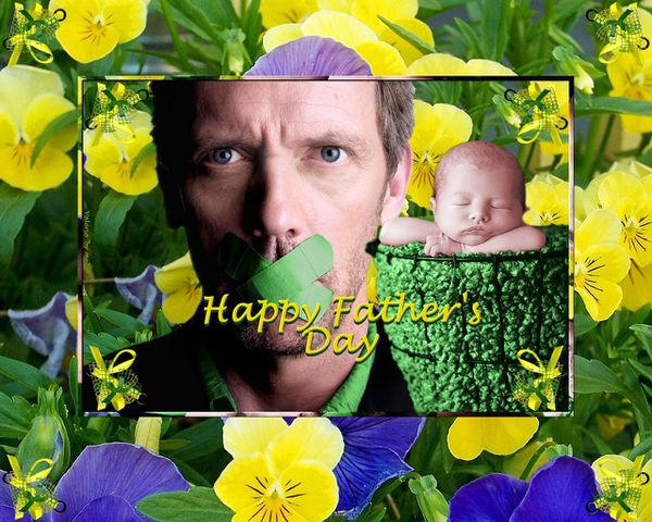 683-FOND D'ECRAN HAPPY FATHER'S DAY DR HOUSE