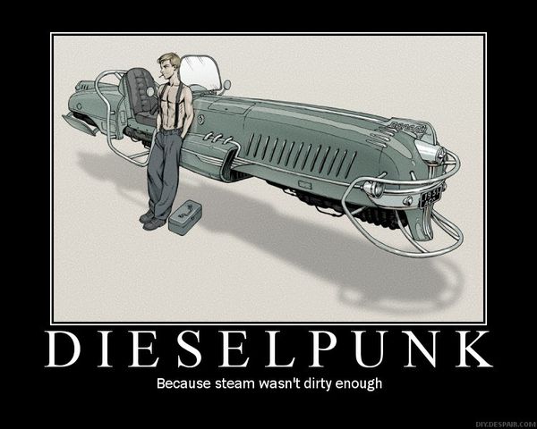 dieselpunk car