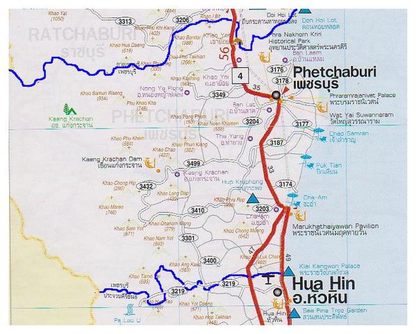 Carte Petchaburi