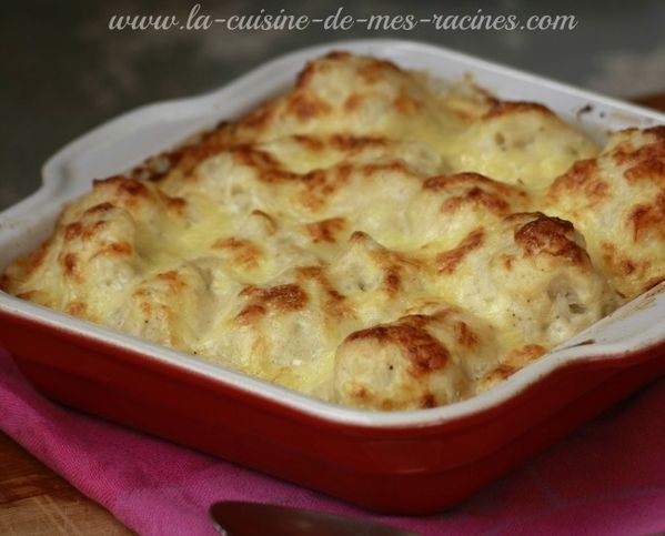 gratin chou fleur