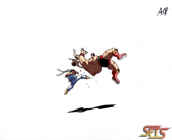 021-Street Fighter Alpha Celluloid