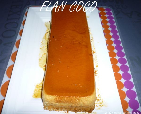 Flan Coco Au Lait Concentre Sucre Un Dessert Rafraichissant Pour