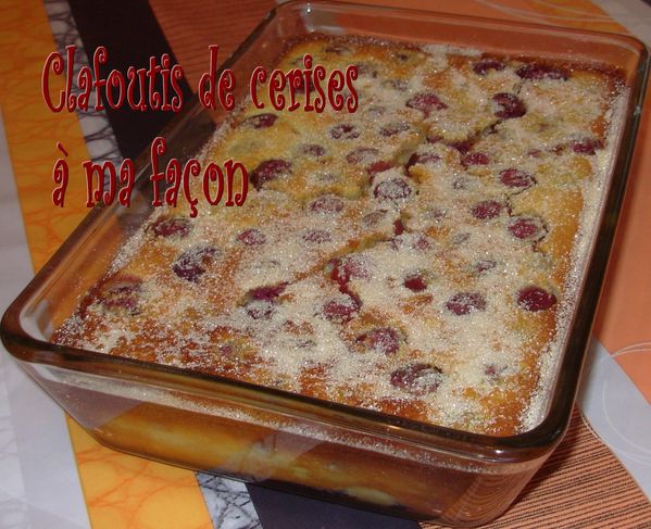 Clafoutis aux cerises à ma façon2