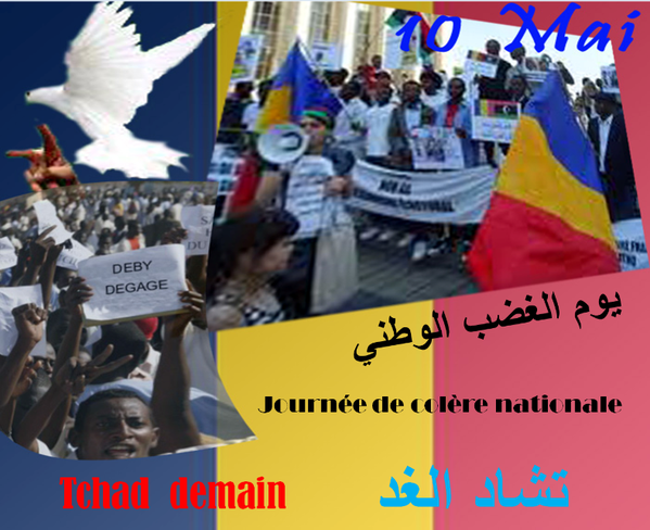 Tchad Journée de la colère du peuple Tchadien