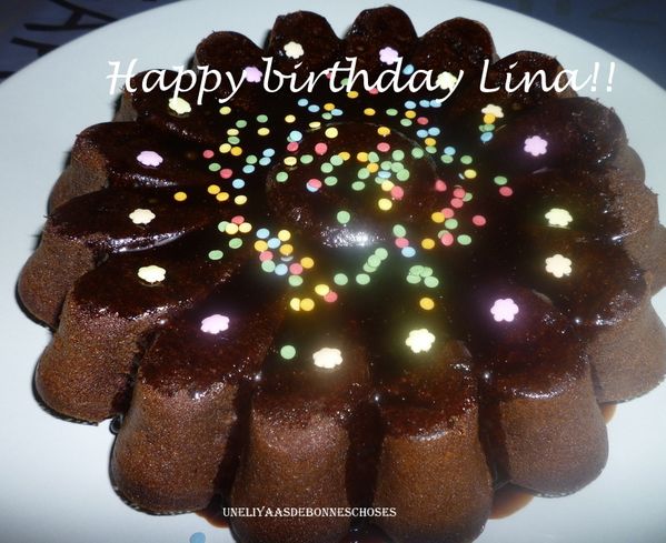 Gateau Au Chocolat Pour Les 9 Ans De Lina Uneliyaasdebonneschoses