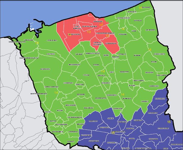 Circonscriptions 2012 - Nord - 14ème