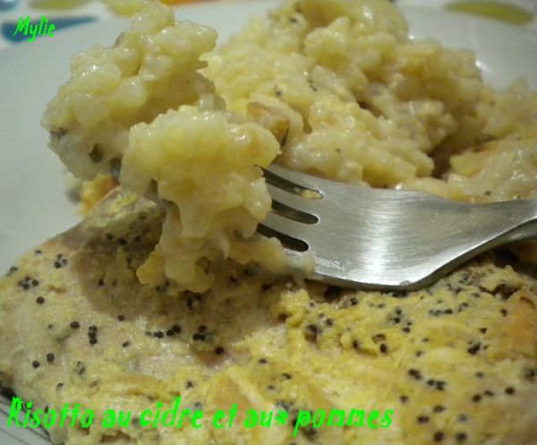 risotto cidre pommes 2